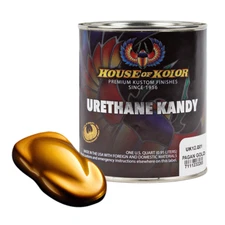House of Kolor UK12 Pagan Gold Kosmic Kolor Urethane Kandy Auto Paint 1 Quart