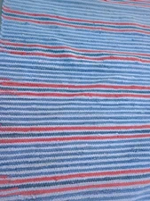 Vintage Hand Made Rag Rug