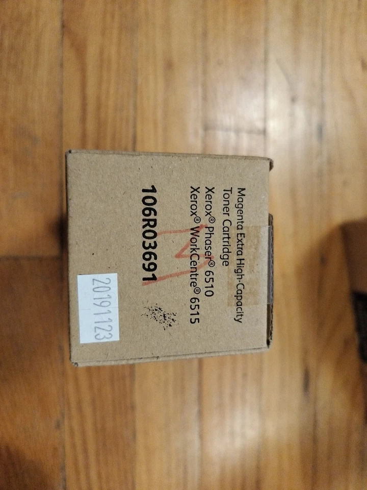 Tóner Magenta Xerox 106r03691 Extra Alta Capacidad Genuino Nuevo OeM Caja Sellada Foto 3 de 4