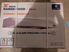 GE Jvx 3300 Sjss 30" Wide Undercabinet Range Hood Stainless Steel