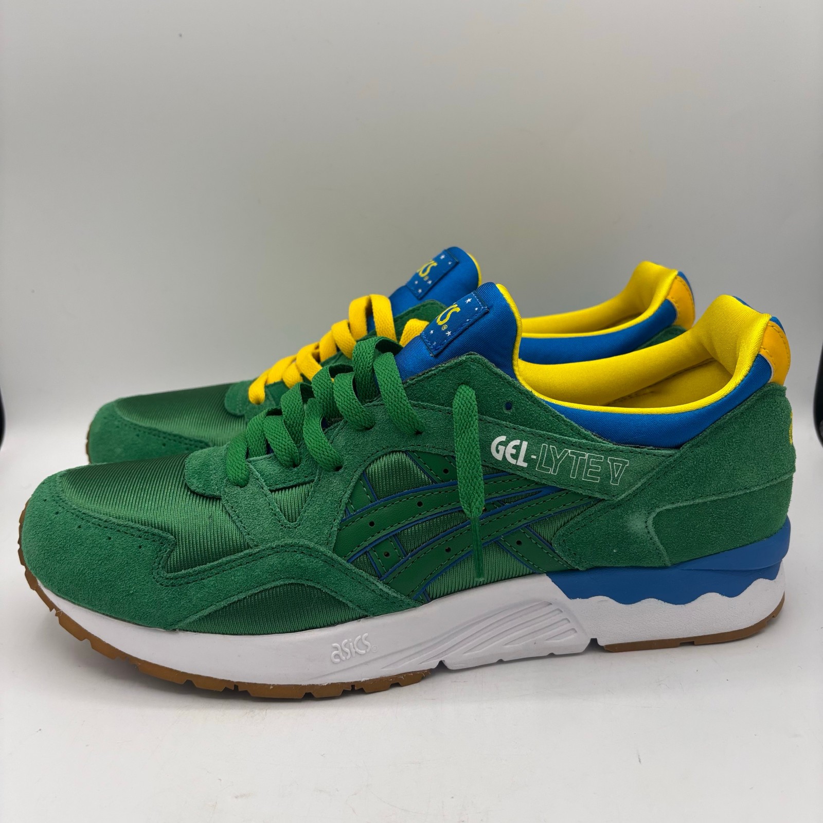 ASICS GEL-Lyte V 5 Shoes Mens Size 12 Brazil World Cup Tribu