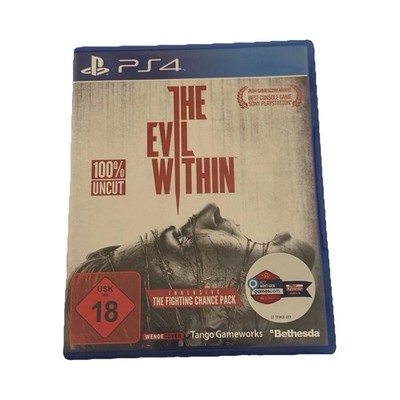 Bethesda The Evil Within PS4 100% Uncut, Fighting Chance Pack, USK 18, PAL