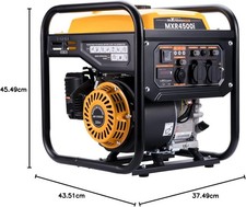 3500W Portable Inverter Generator 4 Stroke Pure Sine Wave Petrol
