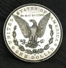 1880-o Morgan Silver Dollar Brilliant Uncirculated Slight Cameo & Mirrors
