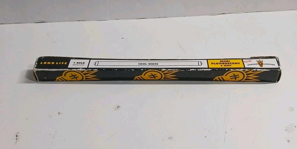 F6T5 CW 41K Fluorescent Tube 9" Inches 6W Watt T5 Mini Bi 2-Pin G5 Cool White - Image 3 of 4