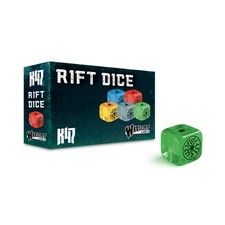 Konflikt '47 Rift Dice - Green by Warlord Games