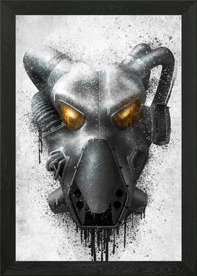 Advanced Power Armor Gerahmtes Wandbild Poster Leinwanddruck Bild