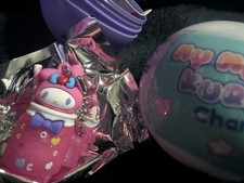 Sanrio My Melody Kuromi Collectible Capsule Charms New and Opened