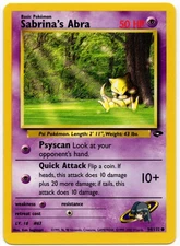 Pokemon - Gym Challenge Sabrina's Abra 94/132 LP