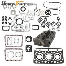 For Kubota Engine D750 Complete Cylinder Head Assy Full Gasket Set For Kubota Engine D750 Complete Cylinder Head Assy Full Gasket Set