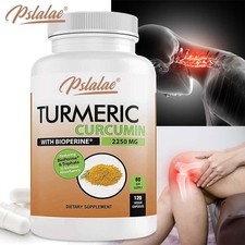 Turmeric Curcumin Capsules 2250mg - Joint Support Formula, Relieve Joint Pain