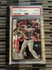 2020 Topps Randy Arozarena Rookie  #229 PSA 10 Cardinals