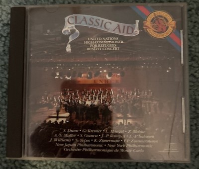 Classic Aid United Nations Refugee Benefit Concert New York Philharmonic CD