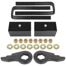 3 Front 3 Rear Leveling Lift Kit For 2001-2010 Chevy Silverado Sierra 2500hd