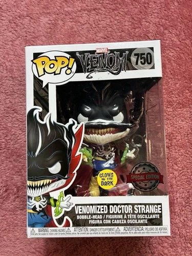 Funko Pop Venom #750 Venomized Doctor Strange Glow in the Dark Special Edition