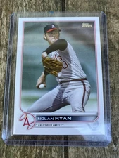 2022 Topps Update Nolan Ryan Image Variation SP California Angels #US34
