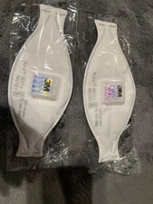 Pack of 2- New 3M Aura 9211+N95 Face Mask Particulate Respirator Flat Tri Fold