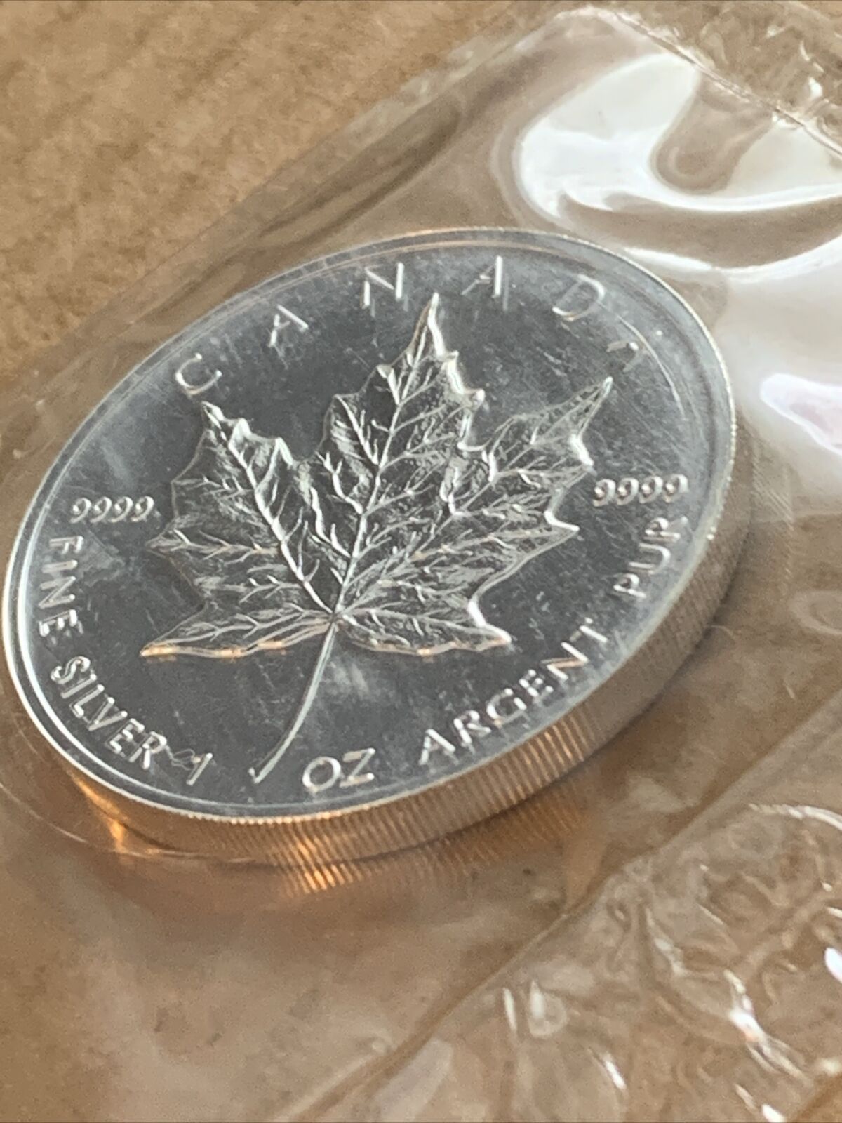 1997 Canada $5 Silver Maple Leaf .9999 Pure 1oz RCM SEAL REMARKABLE SALE PRICING