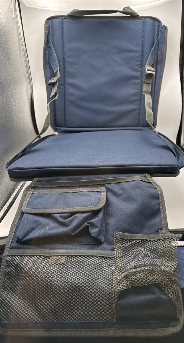 Siège De Stade Cabela's - Bleu Marine - Très Bon état - Pour Camping Ou Extérieur