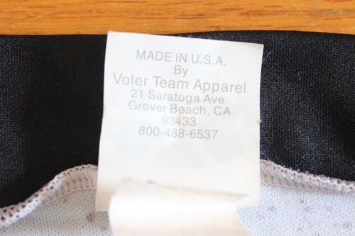 Maglia vintage anni 90 1998 L VOLER DALMAC Spellout ciclismo bici corsa zip USA - Foto 8 di 12