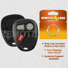 Replacement for Chevy GMC Keyless Entry Remote Car Key Fob Shell Pad Case 3b