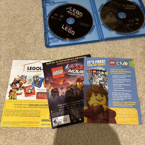 The Lego Movie Blu-Ray DVD Video 2 Disc 2014 - Picture 9 of 10