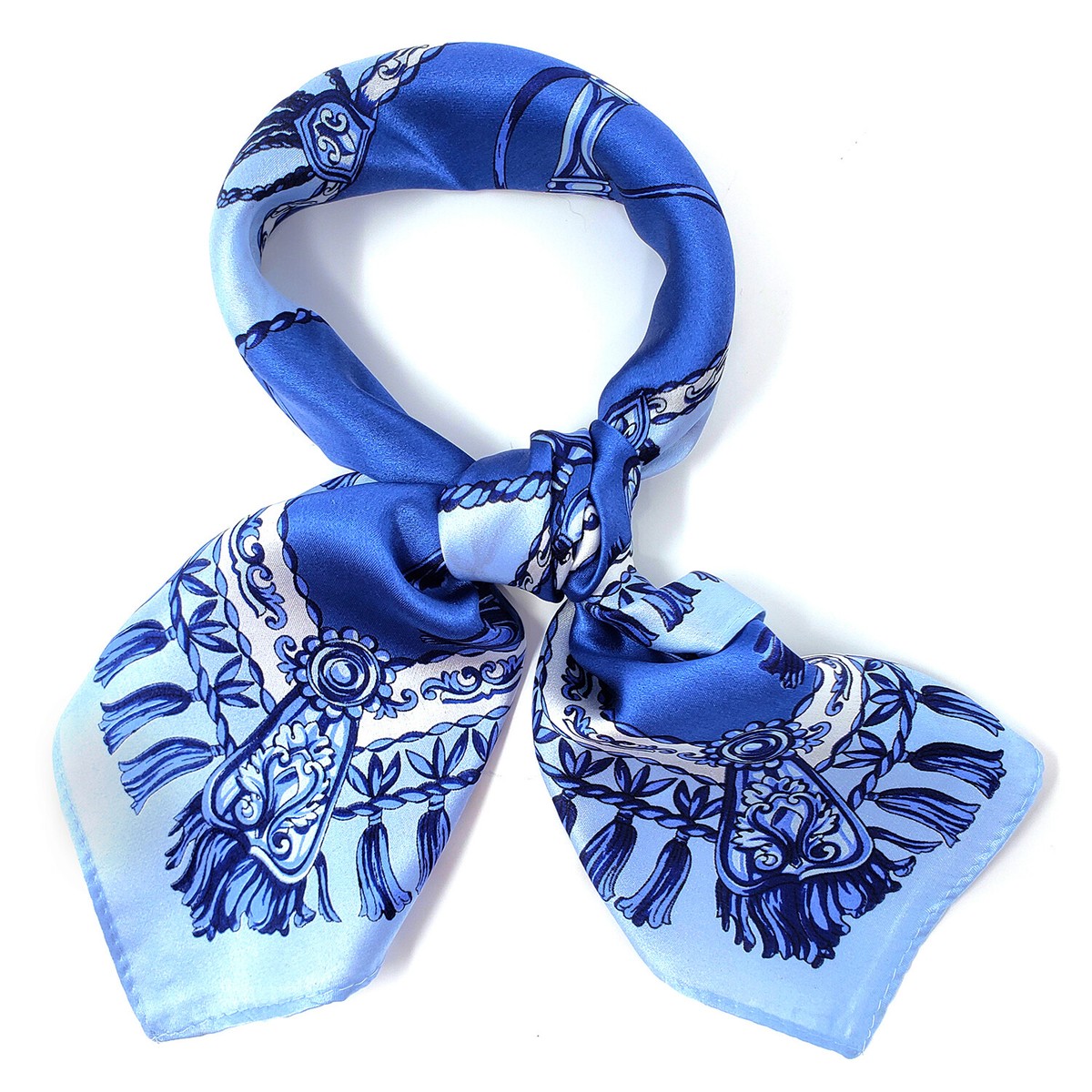 Neckerchief for Women 100% Mulberry Silk Neck Scarf Bandana  display picture 1