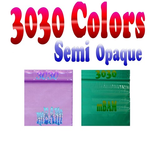 100 CONFEZIONI 4040 SACCHETTI COLORATI COLORE BLU MELA MINI ZIP 4.0x4.0" - Foto 3 di 10