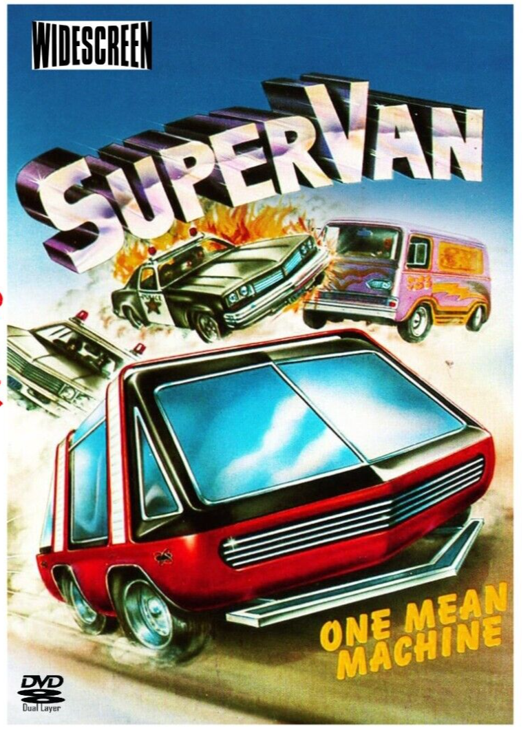 SuperVan 1977 Remastered Comedy DVD Starring Mark Schneider Katie Saylor