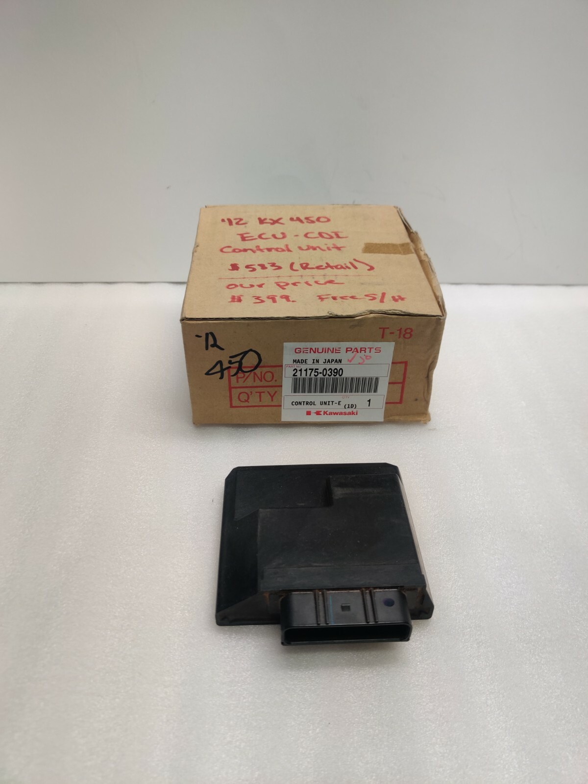 13 KX450F KX 450F KX450 CDI box ignition black brain ECM #87-11454 