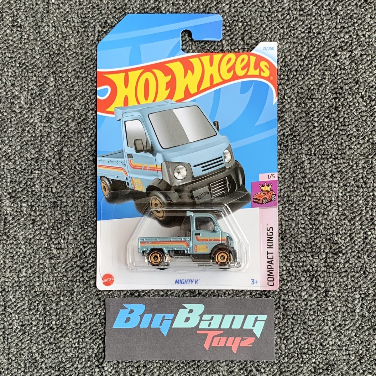 Hot Wheels Mighty K Blue #21 Mainline 2024 Case A (In-Stock) New