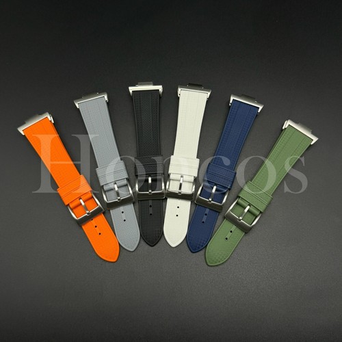 Replacement FKM Rubber Watch Strap Fits for TIssot PRX Quick release and Adapter - Picture 2 of 31