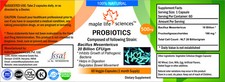 Probiotic blend of Bacillus mesentericus 20 Billion CFU/GRAM Capsules 35