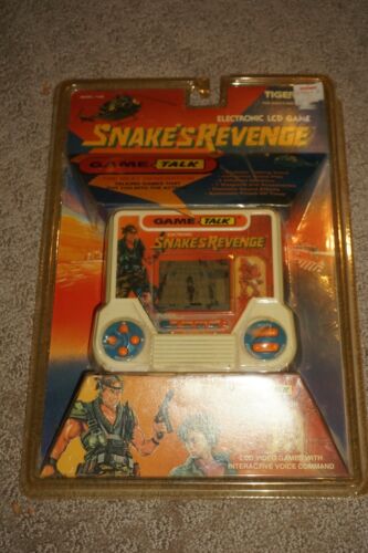 Snake's Revenge Game Talk LCD Handheld Game Tiger NEW Sealed Metal Gear