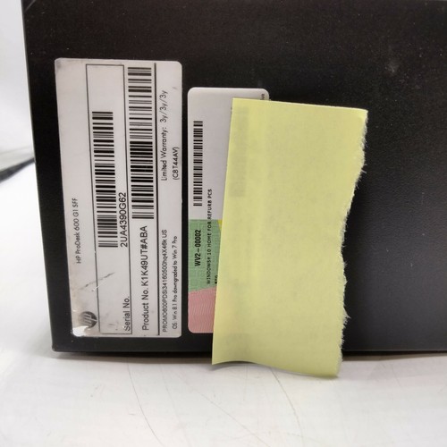 HP ProDesk 600 G1 SFF PC i3-4160 | 4GB 500GB HDD | DVD-RW | W10 Home - TESTED!! - Picture 7 of 11
