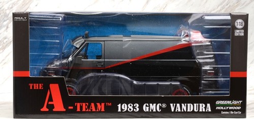 Luz Verde 13521 1/18 The a-Team 1983-87 TV Serie 1983 GMC Vandura Modelo Coche - Imagen 4 de 8