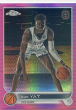 2022-23 Topps Chrome OTE KOK YAT #97 PINK PRISM REFRACTOR #10/150