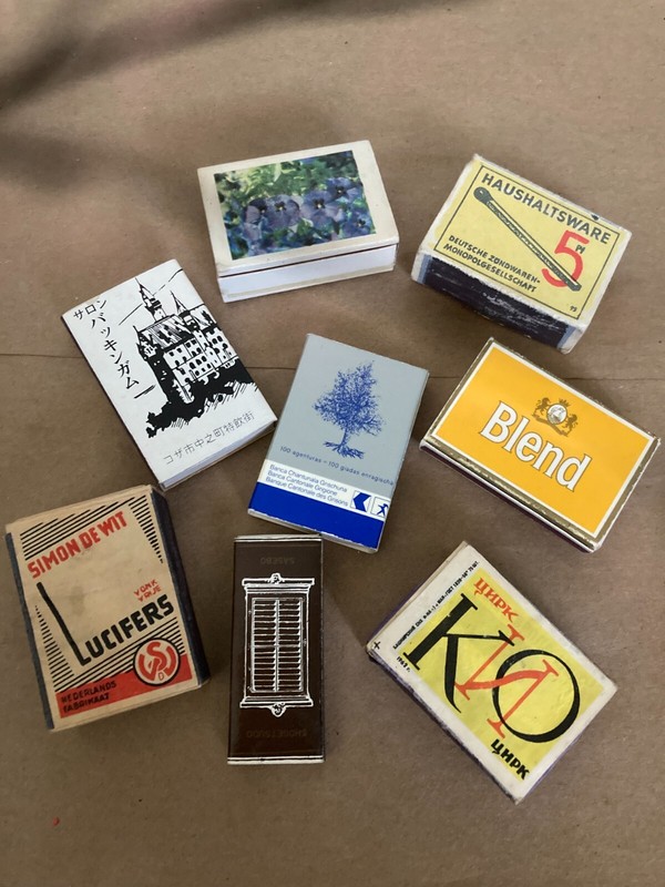 Eight Foreign Countries Match Boxes