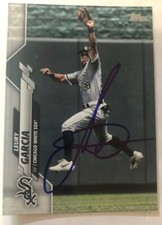 Chicago White Sox LEURY GARCIA  Signed 2020 Topps Card #43