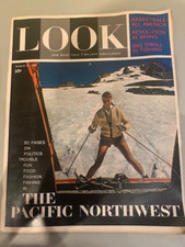 Vintage LOOK magazine skiing- March 27, 1962