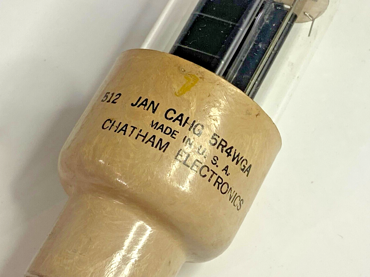 CHATHAM ELECTRONICS 真空管 5R4WGA 6本 NO.29