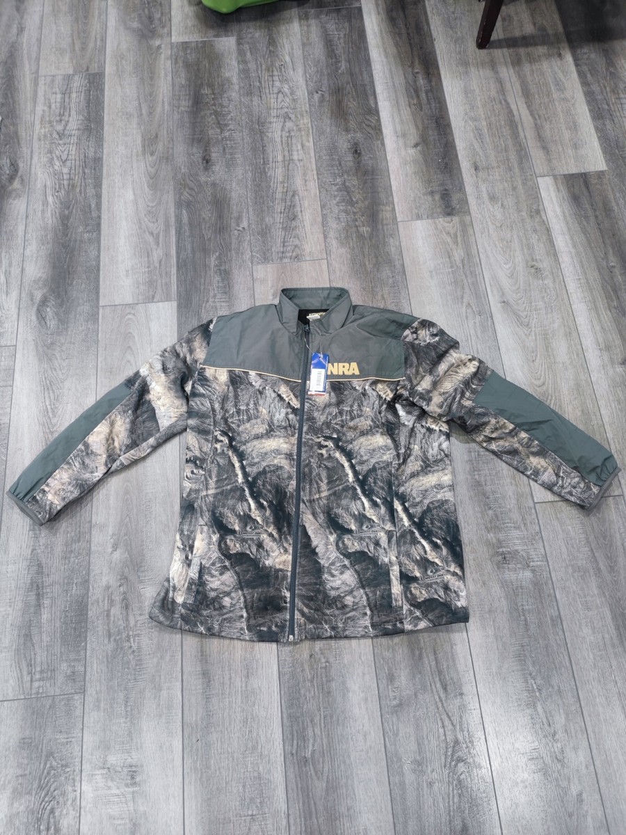 NRA OverWatch Jacket Women's Extra Large Zip up Camouflage