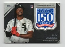 2019 Topps Update 150th Anniversary Manufactured Patches Eloy Jimenez