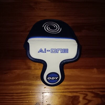 New Odyssey Ai-One Mallet Putter Headcover - RH or LH - Magnetic Closure