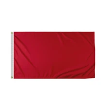 Promo Patriot's Protest Navy Flag-Solid Red Nautical Flag-Many Sizes-200D Nylon