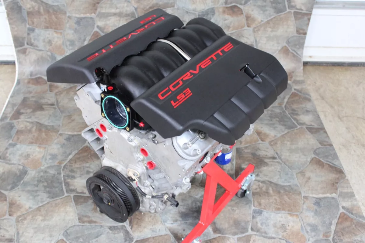 10 13 Corvette Grand Sport C6 Dry Sump LS3 Engine complete