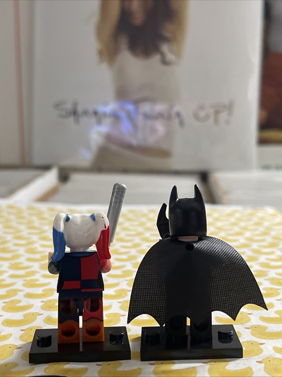 HARLEY QUINN BATMAN LEGO MINIFIG margot robbie michael keaton