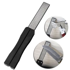 Double Sided Diafold Sharpener Fine Coarse Diamond Sharpening Stone 400/600 Grit