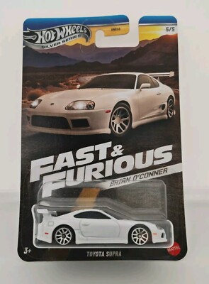 Hot Wheels 2024 Fast & Furious Brian O'Conner TOYOTA SUPRA White