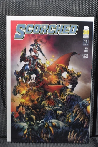 The Scorched #11 Kevin Keane Variant Image 2022 Todd McFarlane She-Spawn 9.6